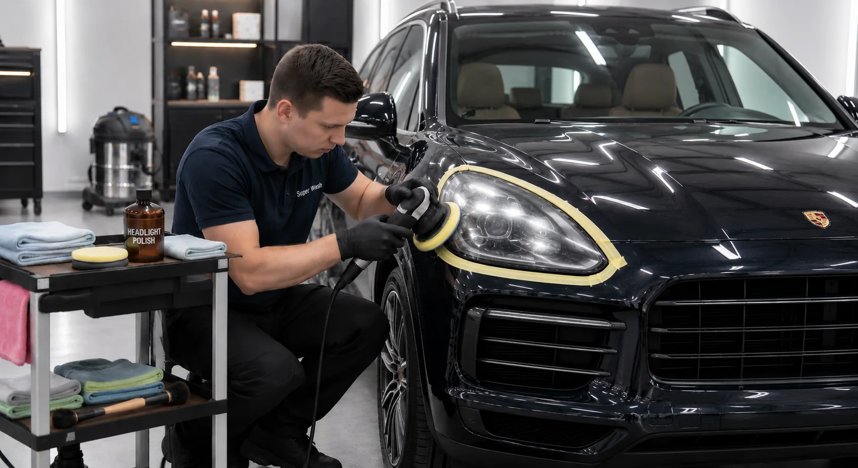 Polissage des Phares SUV / 4×4